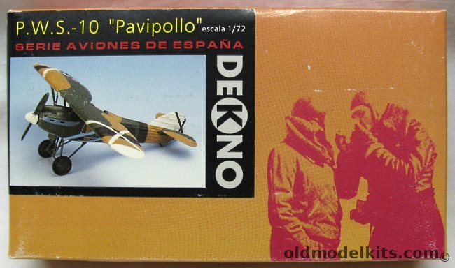 Dekno 1/72 PWS-10 Pavipollo, E0200 plastic model kit